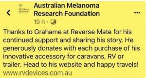 We are Proud supporters of Australian Melanoma Research Foundation